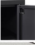 ArtissIn Buffet Sideboard Metal Cabinet - BASE Charcoal