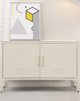 ArtissIn Buffet Sideboard Metal Cabinet - BASE White