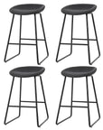 Artiss 4x Bar Stools Kitchen Dining Chairs Counter Stool PU Leather Metal