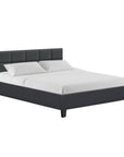 Artiss Bed Frame Queen Size Charcoal TINO