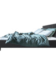 Artiss Bed Frame Queen Size Charcoal TINO