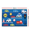 Floor Rugs 120x160cm Washable Area Mat Large Carpet Soft Short Pile Kids