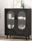 Artiss Buffet Sideboard Double Doors - Black