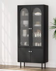 Artiss Buffet Sideboard Cupboard Cabinet Black