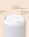 Portable Battery USB Rechargeable Air Aroma Pure Essential Oil Waterless Diffuser