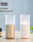 USB roma diffuser gold Mini flame diffuser essential oil aroma diffuser for home office