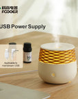 Small Electric 2023 Aroma Diffuser Vase Aromatherapy Plant Indoor Pet Personal Facial Water wooden Mini Air Humidifier