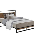 Artiss Bed Frame Metal Frame DANE - King Single