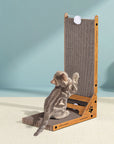 i.Pet Cat Scratching Board Scratcher Cardboard Kitten Indoor Climbing Toy Catnip