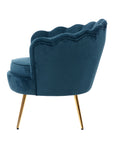 Armchair Velvet Blue Callista