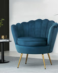 Armchair Velvet Blue Callista