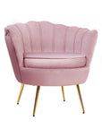 Armchair Velvet Pink Callista