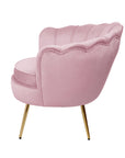 Armchair Velvet Pink Callista