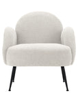 Armchair Lounge Chair Armchairs Accent Arm Chairs Sherpa Boucle White