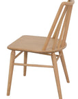 Riviera Solid Oak Dining Chair - Set of 2 (Natural)