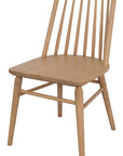 Riviera Solid Oak Dining Chair - Set of 2 (Natural)