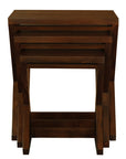 Manhattan Nest of Tables - Set of 3 (Mahogany)