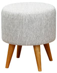 Manhattan Round Ottoman (Dark Grey)