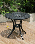 Remy Aluminium Table Black