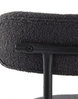 Charcoal Chic Boucle Elsa Dining Chairs