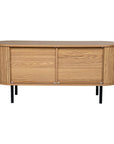 Ripple Sideboard with Sliding Doors — Earthy Elegance Redefined