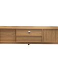 Lola Ribbed Natural Entertainment Unit