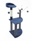 Cat Tree Multi Level Scratcher LUNA 96cm BLUE