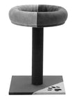 Grey Cat Scratching Tree Scratcher Post Pole Furniture Gym House