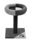 Grey Cat Scratching Tree Scratcher Post Pole Furniture Gym House