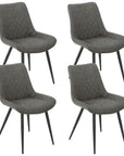 Tyler Fabric Chair (Set of 4) - Grey