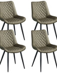 Tyler Fabric Chair (Set of 4) - Olive Green