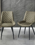 Tyler Fabric Chair (Set of 4) - Olive Green