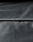 Accessorize Charcoal 400TC Charcoal Bamboo Cotton Double Stitched Quilt Cover Set Queen