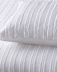 Vintage Design Homewares Reflections White Cotton Quilt Cover Set Single