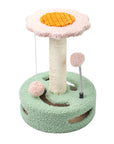 Pinkflower Cat Tree Tower Scratcher Toys