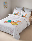 Rabbit Kids Quilt Cover Set - Double Size