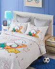 Rabbit Kids Quilt Cover Set - Double Size