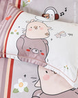 Duck Kids Quilt Cover Set - King Single Size