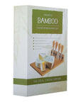 Bamboo Cheese Board and Knife Set