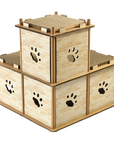 Cat Cardboard House Tree Tower Condo Scratcher Pet Post Pad Mat Furniture