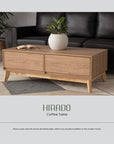 Hirado Coffee Table - Natural