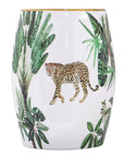 LEOPARD CERAMIC STOOL