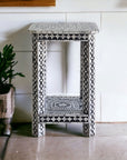 MOTHER OF PEARL NOIR OPULENCE SIDE TABLE