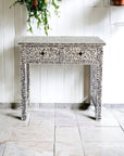 MOTHER OF PEARL ESSENCE DESK/CONSOLE