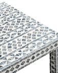 CLAIRE SHELL INLAY NESTING TABLES