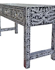 MOTHER OF PEARL OPULENT 3 DRAWER CONSOLE TABLE