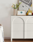 Dome White Sideboard