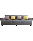 The Cloud Nine 3-Seater Sofa Slate Grey