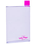 Lazy Dayz Flat Bottle 380ml - Pink