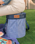 Lazy Dayz Insulated Cooler Stool - Mossman